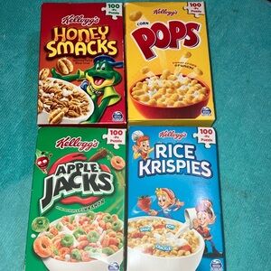 Kids Cereal Puzzle Set